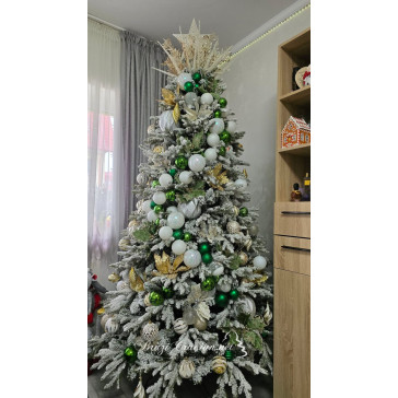 Umetno božično drevo Harmonia 3D + 2D - 220 cm