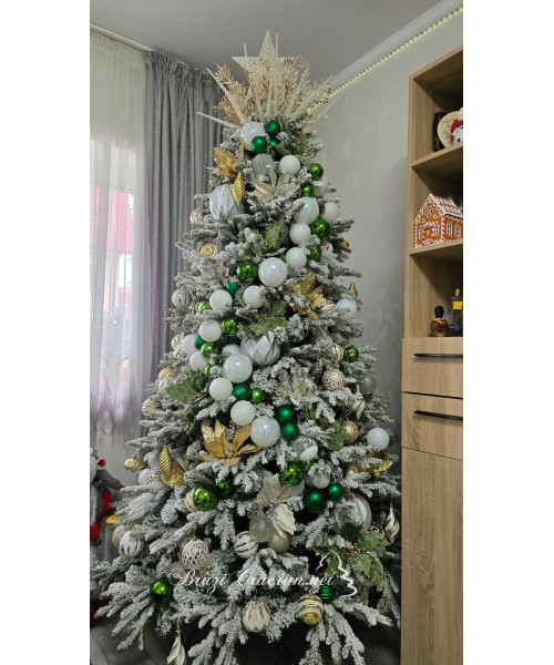 Umetno božično drevo Harmonia 3D + 2D - 220 cm
