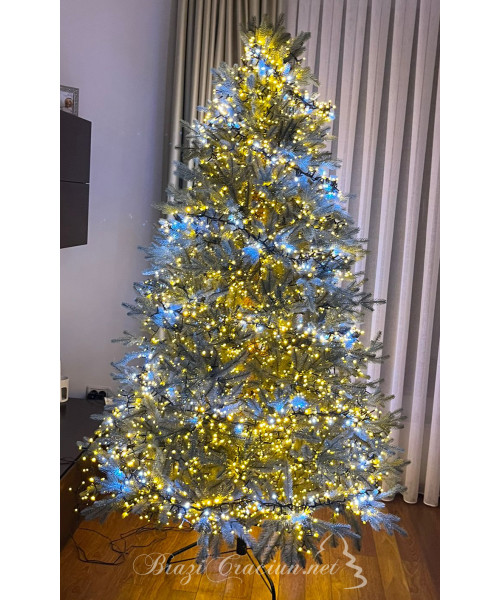 Umetno božično drevo Azula 3D + 2D - 220 cm