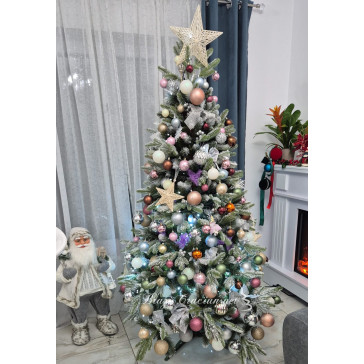 Umetno božično drevo Montan 3D + 2D - 220 cm