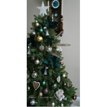 Umetno božično drevo KING Full 3D - 220 cm