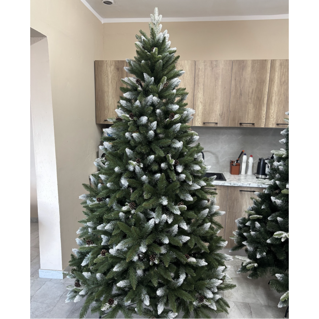 Umetno božično drevo Tania 3D + 2D - 220 cm