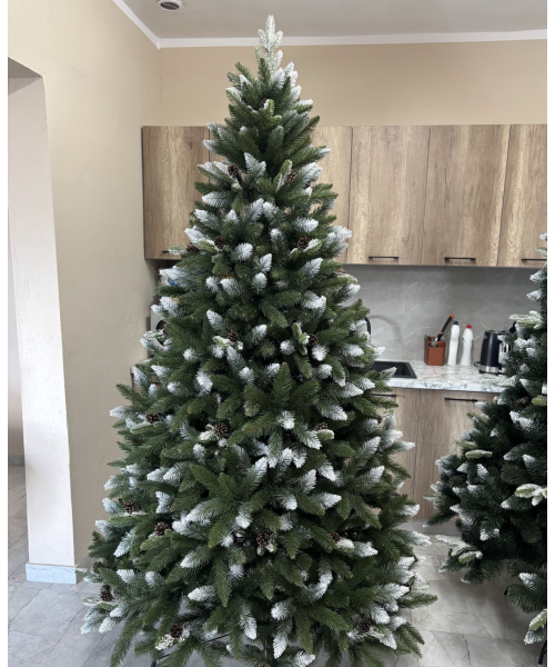 Umetno božično drevo Tania 3D + 2D - 220 cm