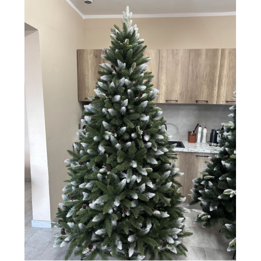Umetno božično drevo Tania 3D + 2D - 220 cm