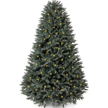 Umetno božično drevo Azula z lučkami 3D + 2D - 180 cm