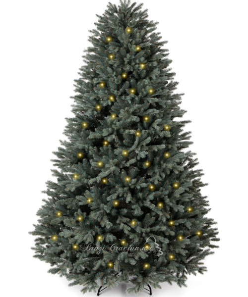 Umetno božično drevo Azula z lučkami 3D + 2D - 180 cm