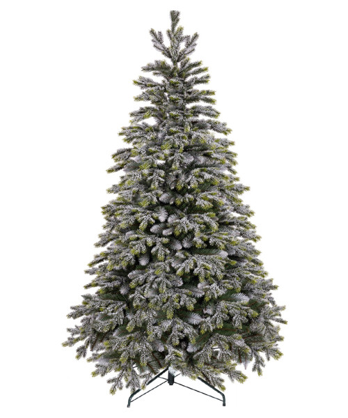 Umetno božično drevo Burnitat 3D + 2D - 220 cm