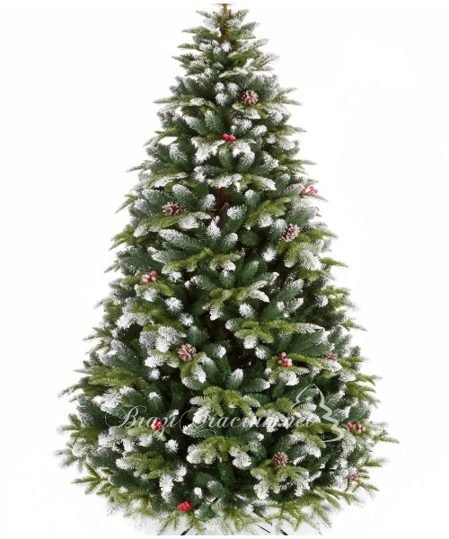 Umetno božično drevo Realistic 3D + 2D - 220 cm
