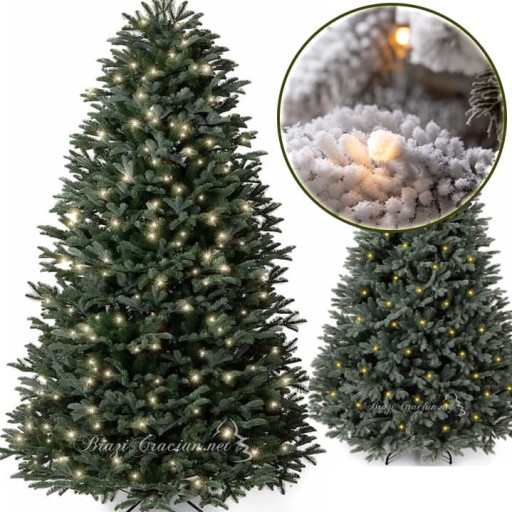 Umetna božična drevesa z LED osvetlitvijo
