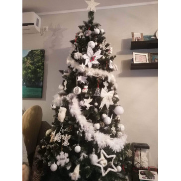 Umetno božično drevo Eufrasio 220 cm
