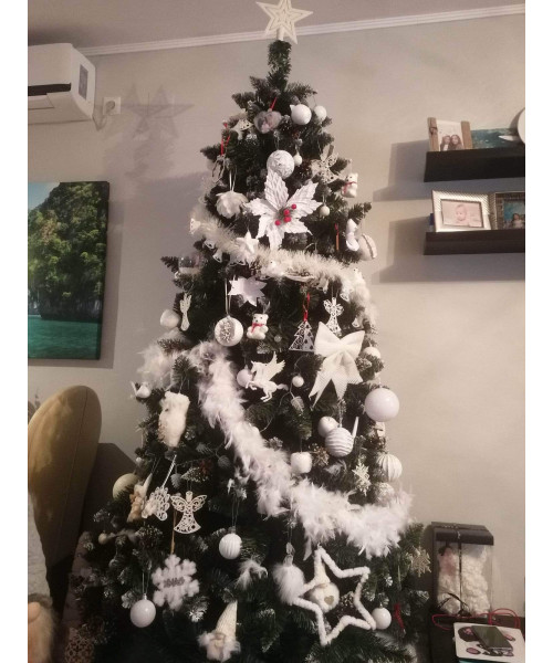Umetno božično drevo Eufrasio 220 cm