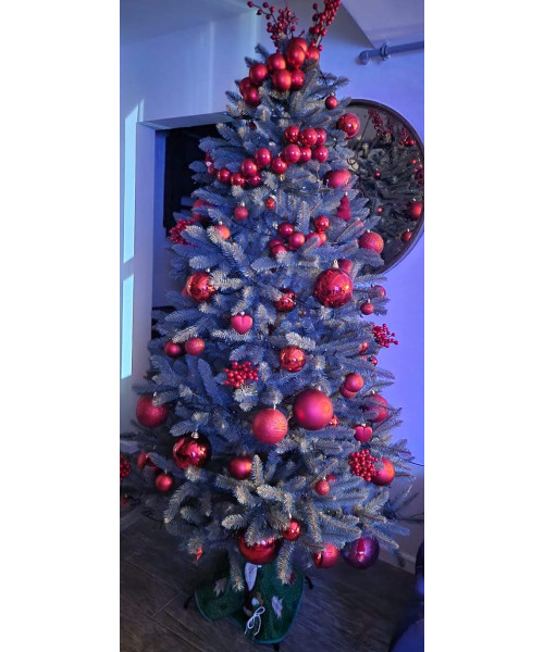 Umetno božično drevo Silver 220 cm