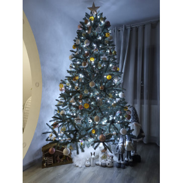 Umetno božično drevo Silver 220 cm