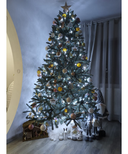 Umetno božično drevo Silver 220 cm