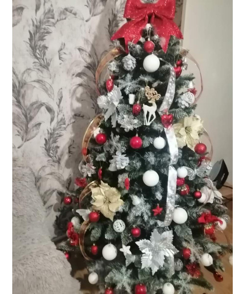 Umetno božično drevo Breaz 220 cm