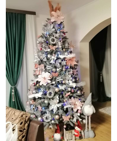 Umetno božično drevo Silver 220 cm