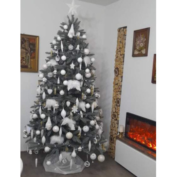 Umetno božično drevo Silver 220 cm