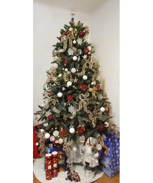 Umetno božično drevo Silver 220 cm