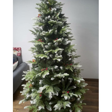 Umetno božično drevo Realistic 3D + 2D - 220 cm