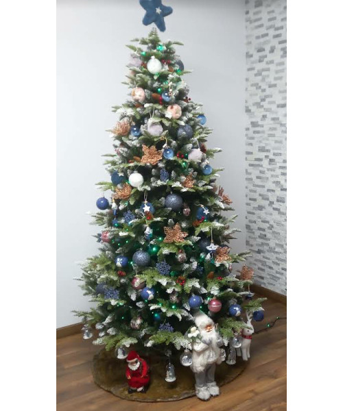 Umetno božično drevo Realistic 3D + 2D - 220 cm