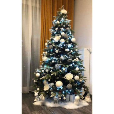 Umetno božično drevo Realistic 3D + 2D - 220 cm