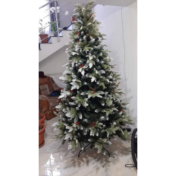 Umetno božično drevo Realistic 3D + 2D - 220 cm
